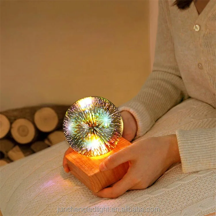 Romantic 3D Firework Star Projector Light for Valentine's
