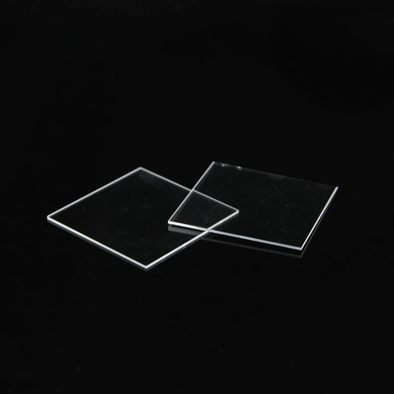 Personnalisation optique feuille de verre flotté transparent de haute qualité plaque de verre de fenêtre carrée