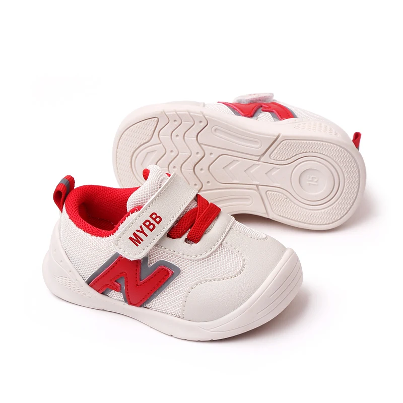 Boys and Girls Walking Shoes Soft Soles Children's Small White Shoes Non-slip Breathable Casual Shoes manufacture