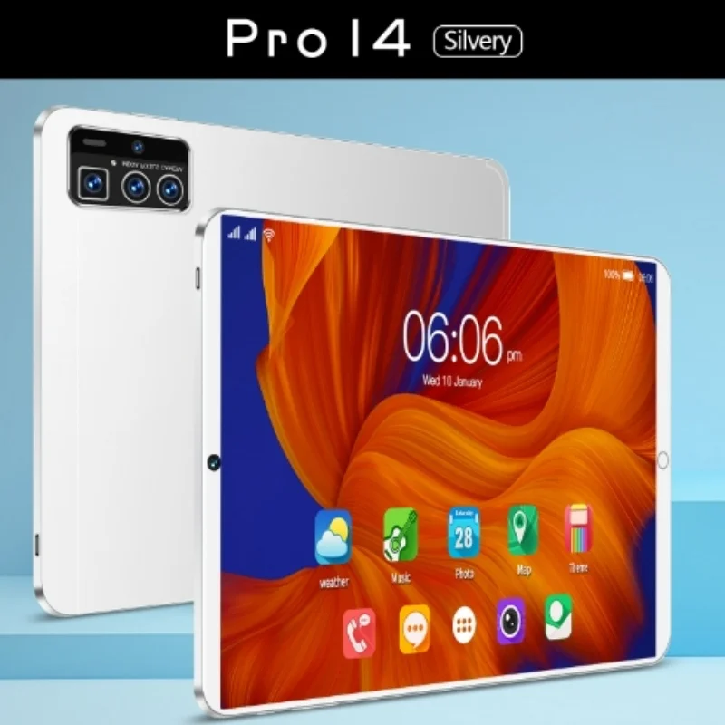10.1 Inch 4G Android Tablet PC Pro with 12GB RAM, 512GB Storage