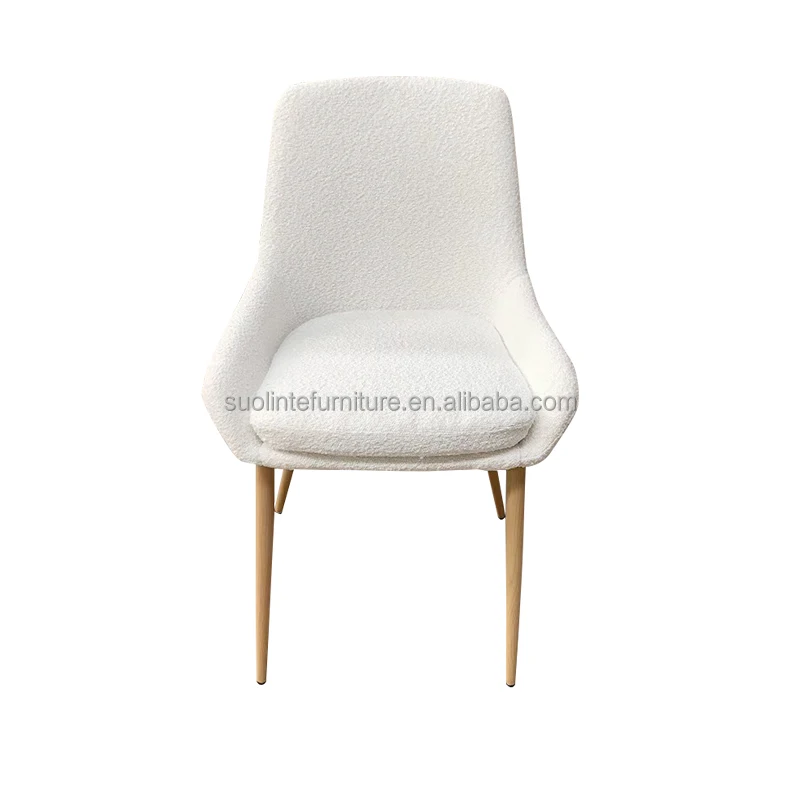 Wholesale Dining Furniture Modern Simple Backrest Dining Chair Leather Dining Chair