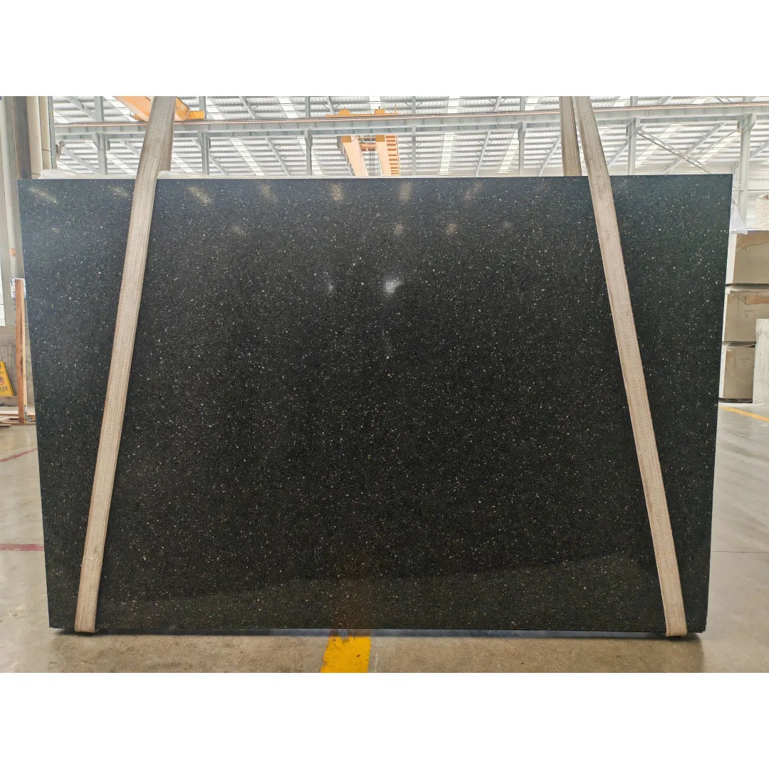Factory Price Cut-to-Size Black Terrazzo Slab Artificial Terrazzo Stone for Interior Floor Wall and Architectural Design