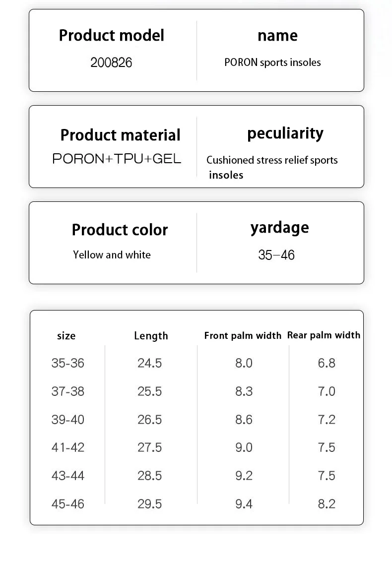Custom Arch Support Sports Insoles Wholesale