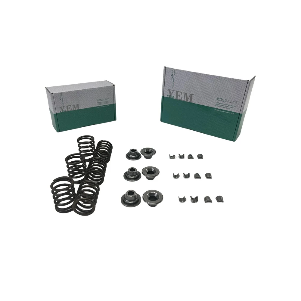 Engine Parts 3TNE72 Valve Spring Kit Spring Seat & Retainer for Yanmar Engine Parts With Warranty