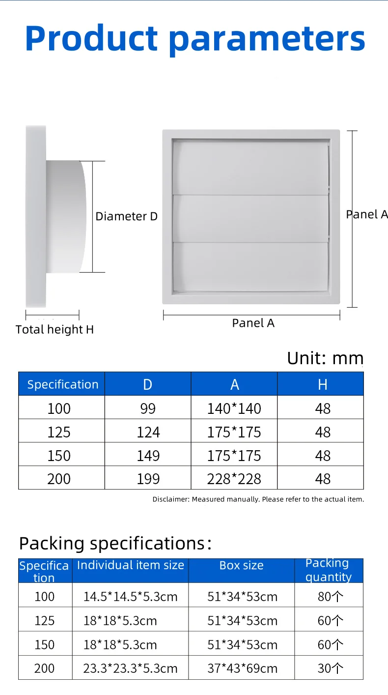Window Coverings the air Outlet