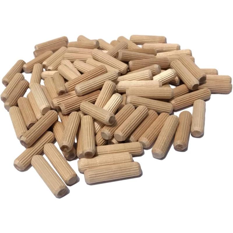 High Quality Custom Round White Natural Eucalyptus Wooden Dowel Pins Wooden Dowel Rod