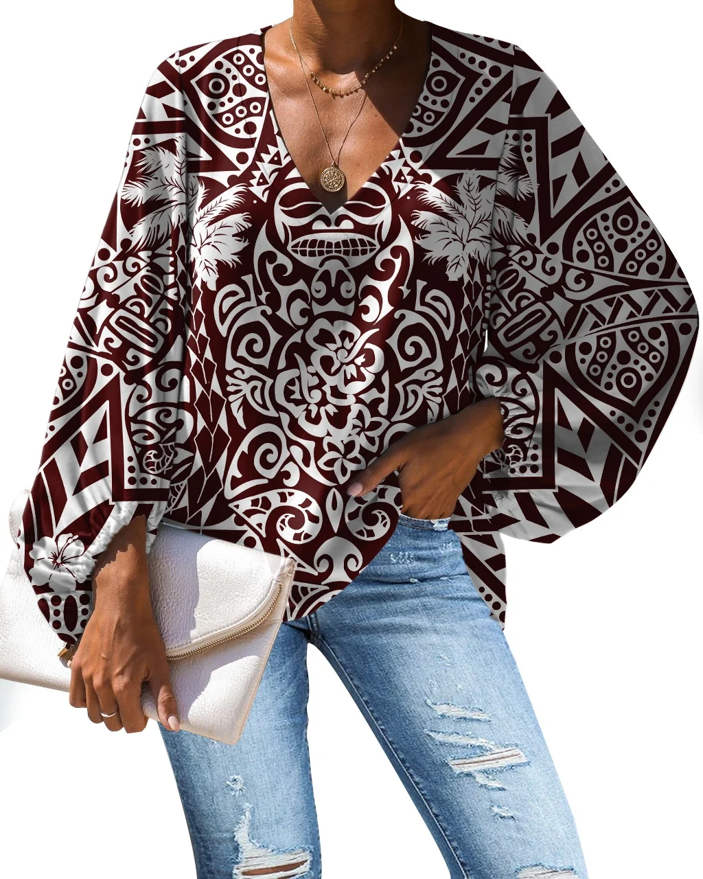 定制波西米亚风格的妇女夏季衣服雪纺t恤的妇女 - buy women summer