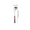 Silver / Brown Soup Spoon