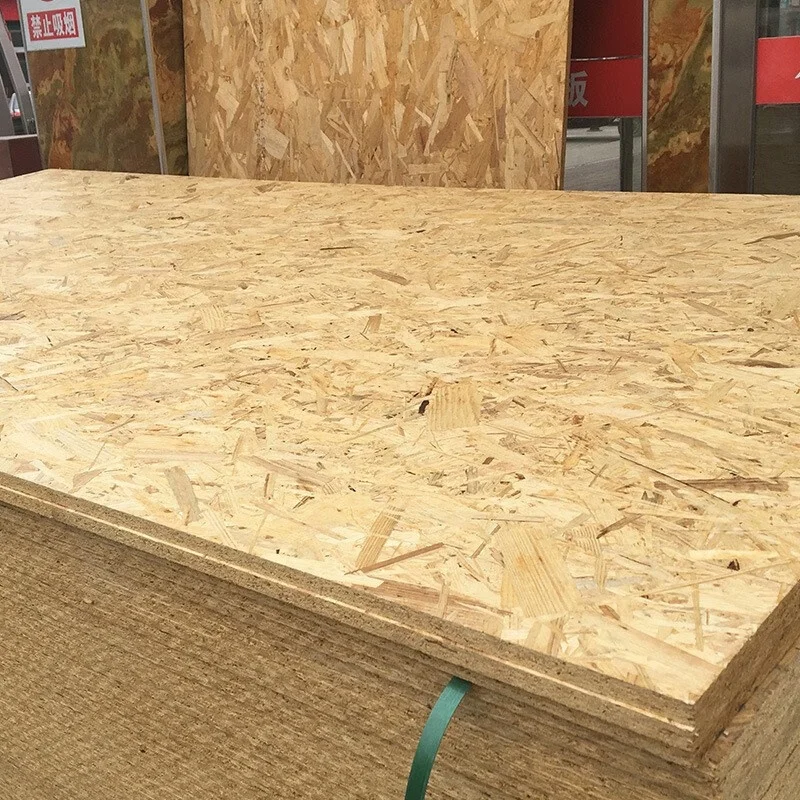 High Gloss Waterproof Furniture Construction Grade Board Melamine Chipboard 1220*2745*9mm OSB Board For Wardrobe factory