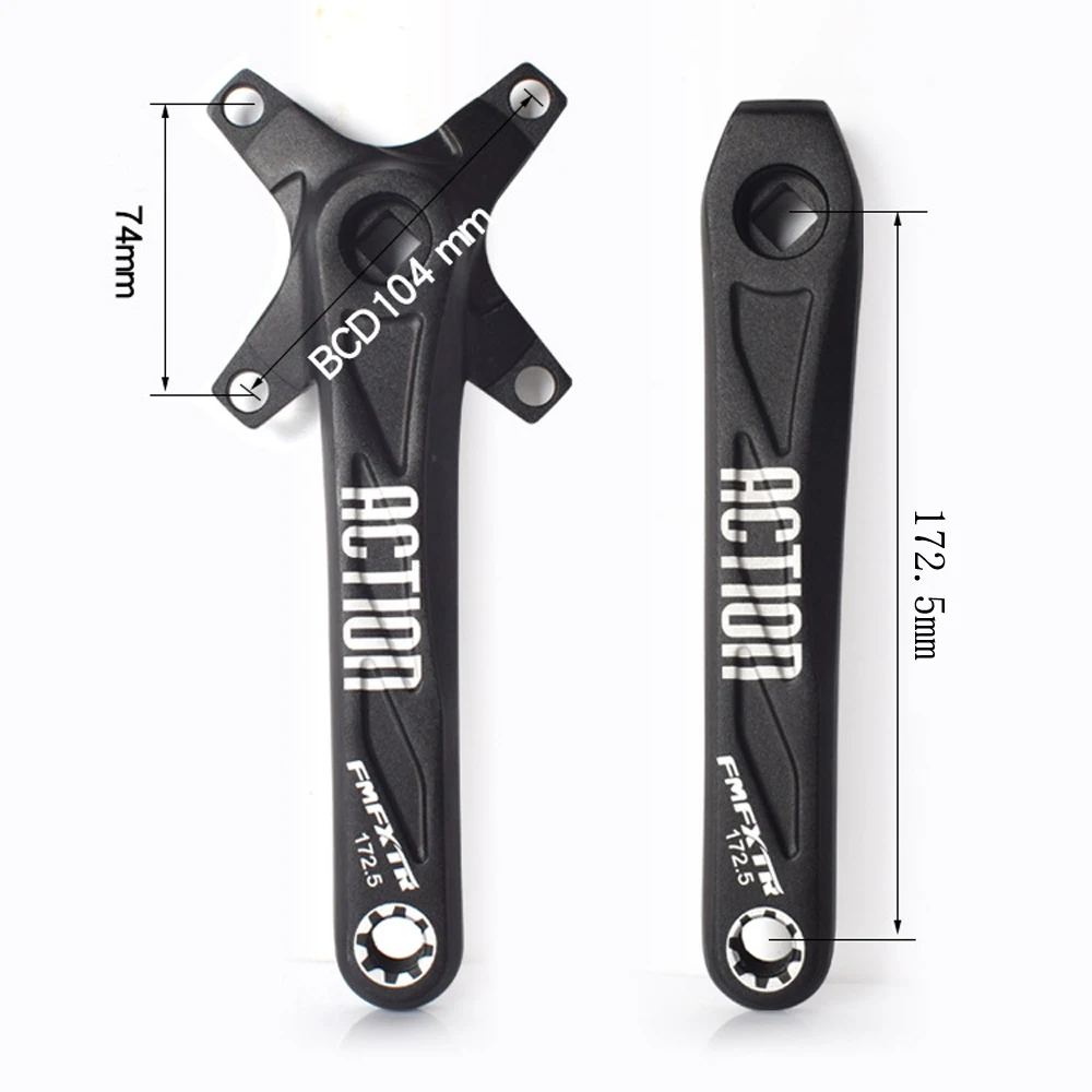 FMFXTRA MTB Crank Set - Durable 170/172.5mm CNC Arms