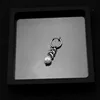 E008-White2 (One no ear hole earring)