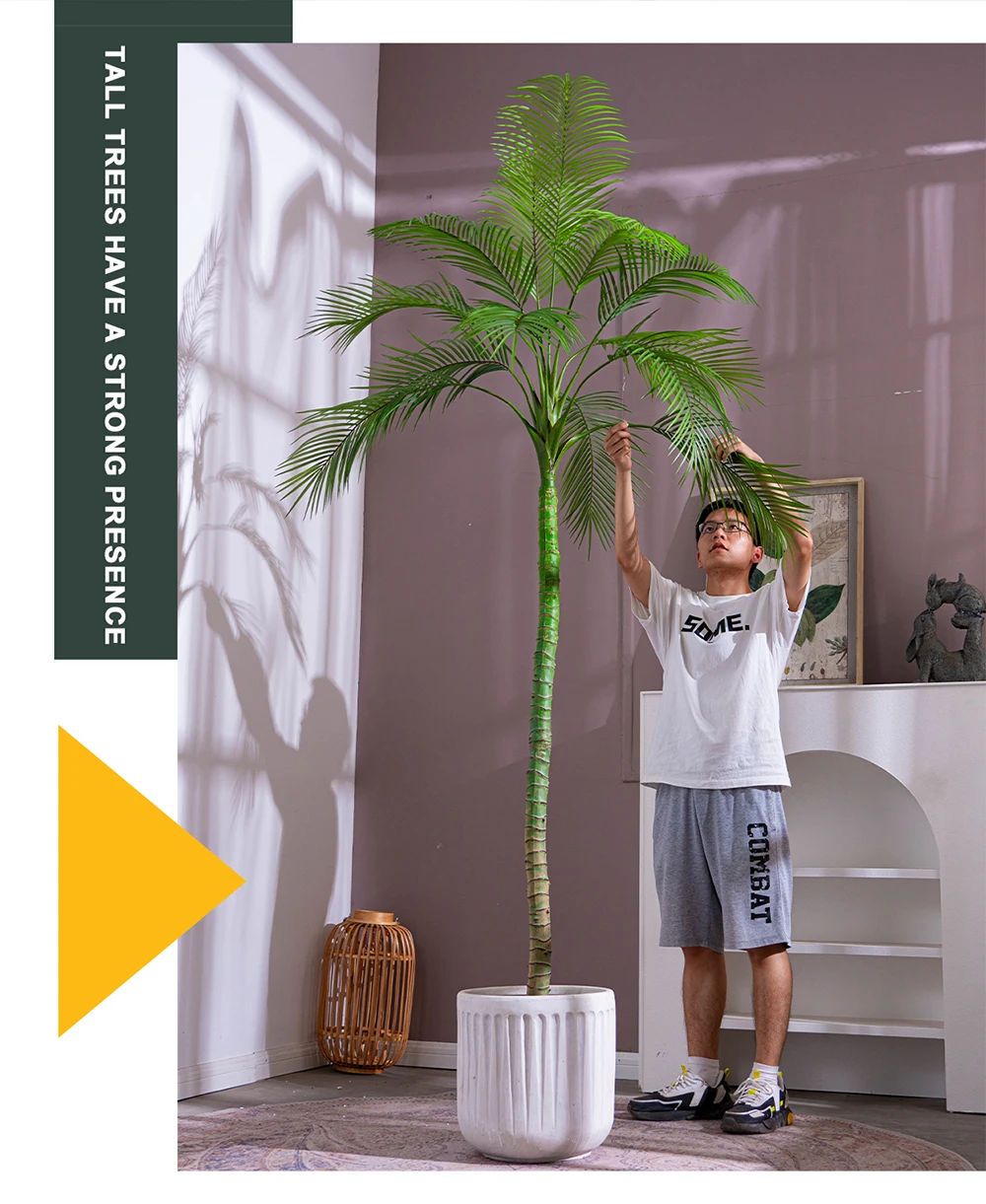 Creative Plastic Artificial Plant Tree Type Indoor Artificial Tree for Home Decorative Artificial Plants Birthday Home Decor manufacture