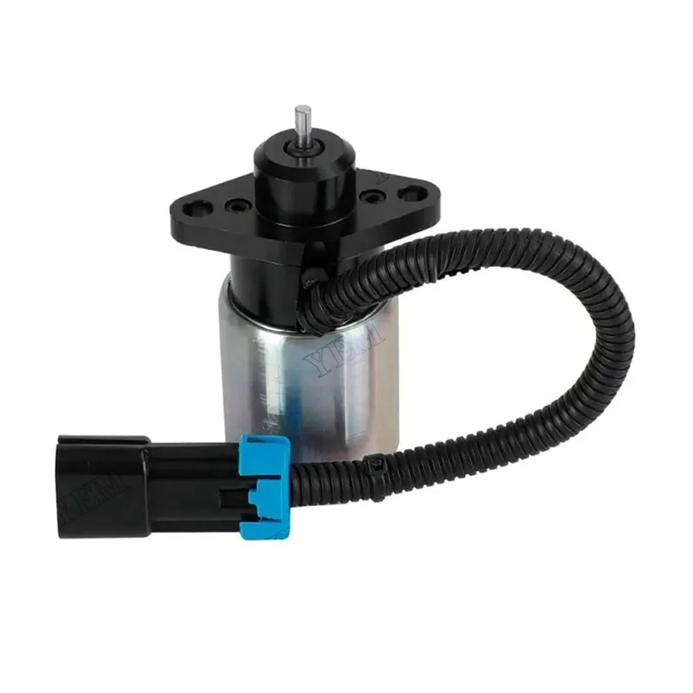 12V Stop Solenoid 0175-12A5C9S SA-4863-12 for Kubota Woodward Engine