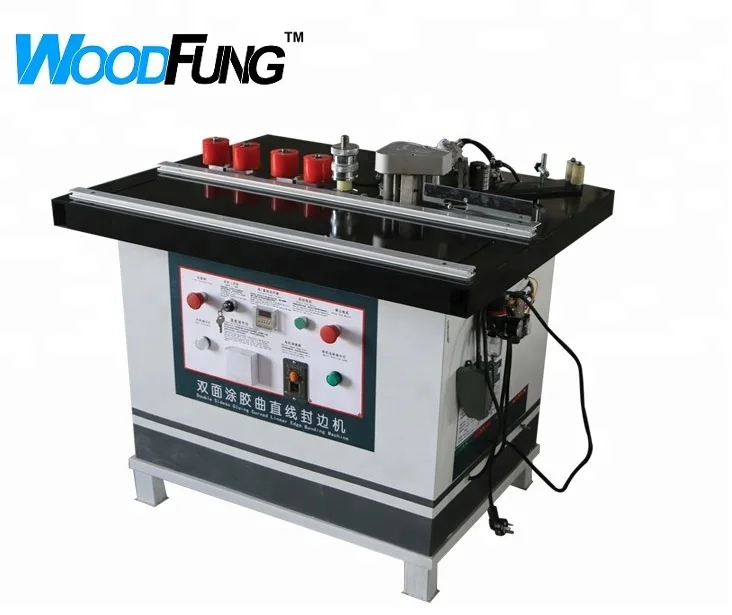 MY08 ПВХ деревянный шпон, изогнутый ручной Кромкооблицовочный станок