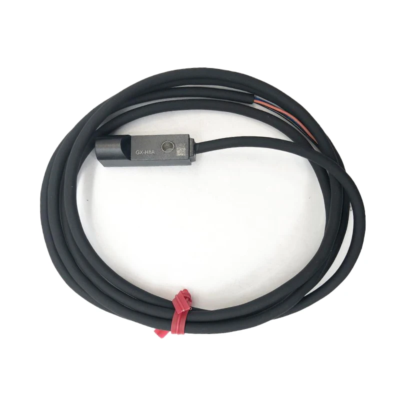 New Original Panasonic GX-H8A Inductive Proximity Sensor, GX-F/H Series. Applied to industrial automation object positioning and metal detection. 12-24VDC supply, 2.5mm sensing distance, NPN NO output, IP68 protection