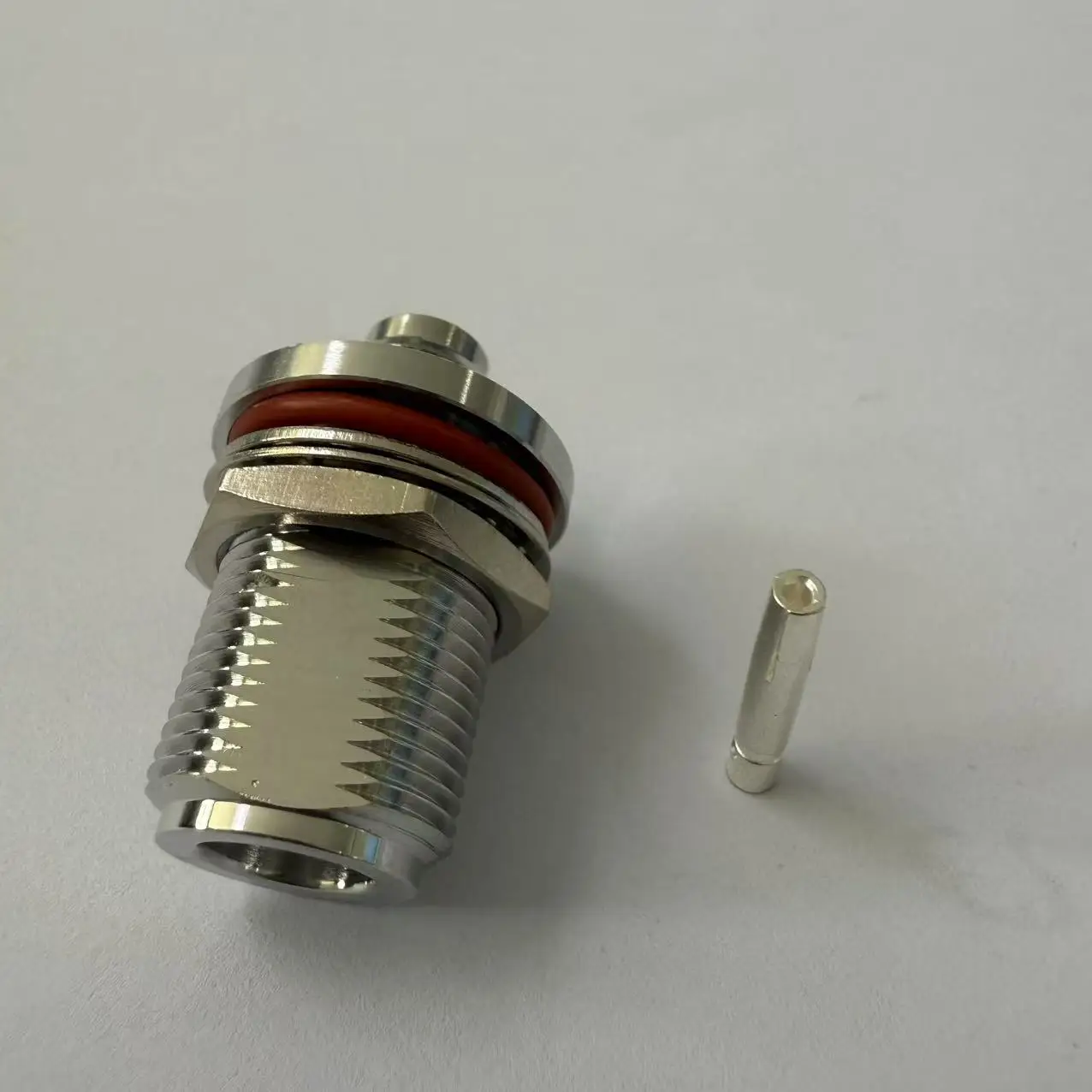 product wholesale n kyb5 connector with thread female n connector for rg401 cable-2