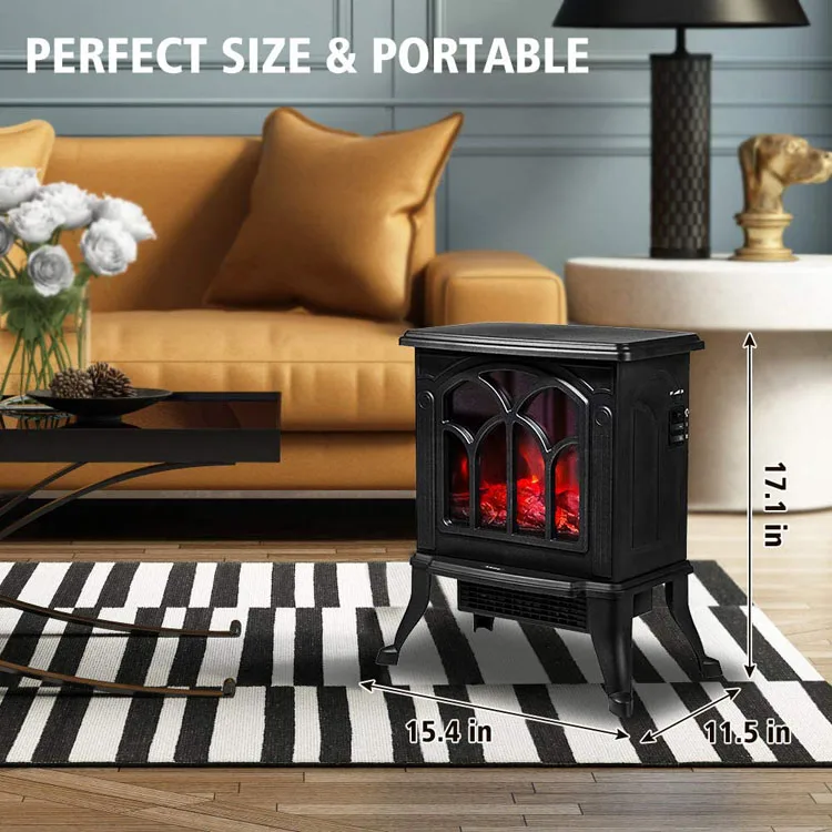 Electric Fireplace, Portable, 3D - detail 14