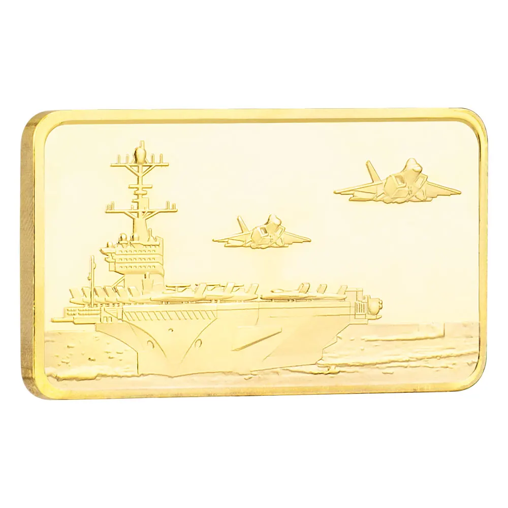 Bitcoin Coin US Dollar Gold Bars Commemorative Coins Gold Plated Metal  Challenge Coin Collection Gift Bitcoin Case