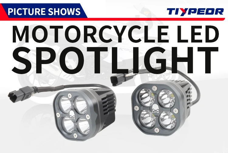 product tiypeor hot selling motorcycle high bright led driving light flood spot combo beam led off road working light truck pickup utv-3