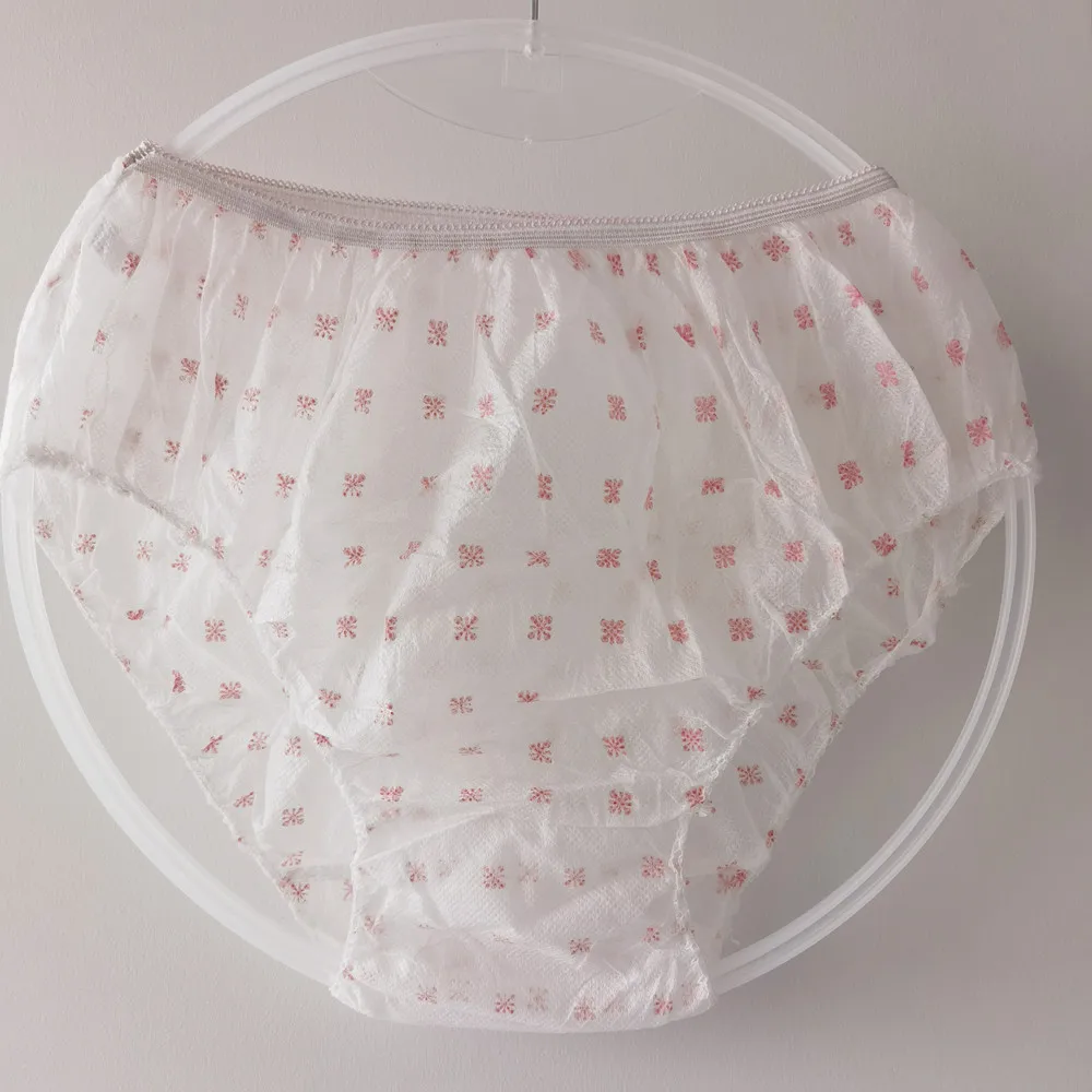 Disposable Missy Woman Bikini Panties Underwear For Dressing Room And