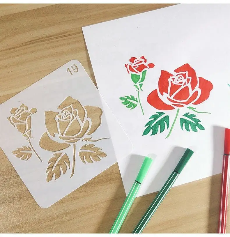 big Large (100*170cm) Wall Stencil for Painting on Wall Furniture Floor Fabric Reusable Template Large Size WALL STENCIL MANDALA