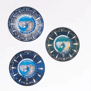 33.5mm Sterile Watch Dial Luminous Dial 6 O'clock Calendar Fit NH35 Movement OEM Watch Parts