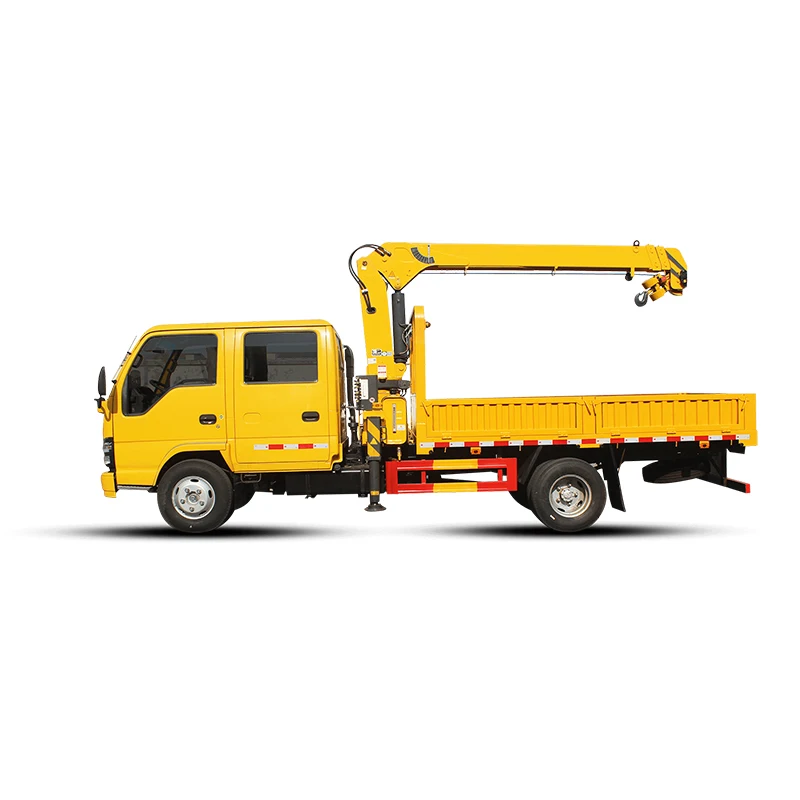 Isuzu 4*2 Truck-mounted Crane Popular Telescopic 3.2 Ton 6.8m Mini ...