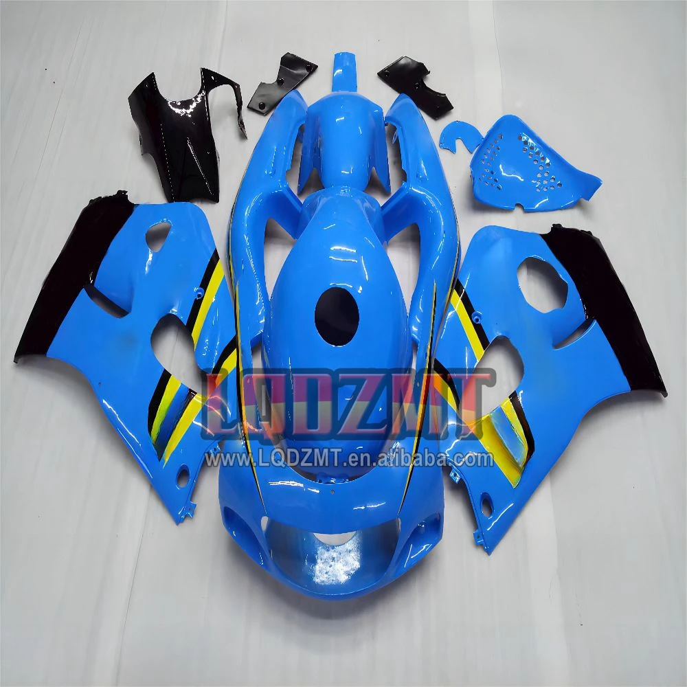 Factory Blue Body Fairing for Suzuki GSXR 600/750 (96-00) with 8 Factory Blue Body Fairing for Suzuki GSXR 600/750 (96-00) with 8