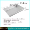 Anode 14*10 inches-detroit pizza pan