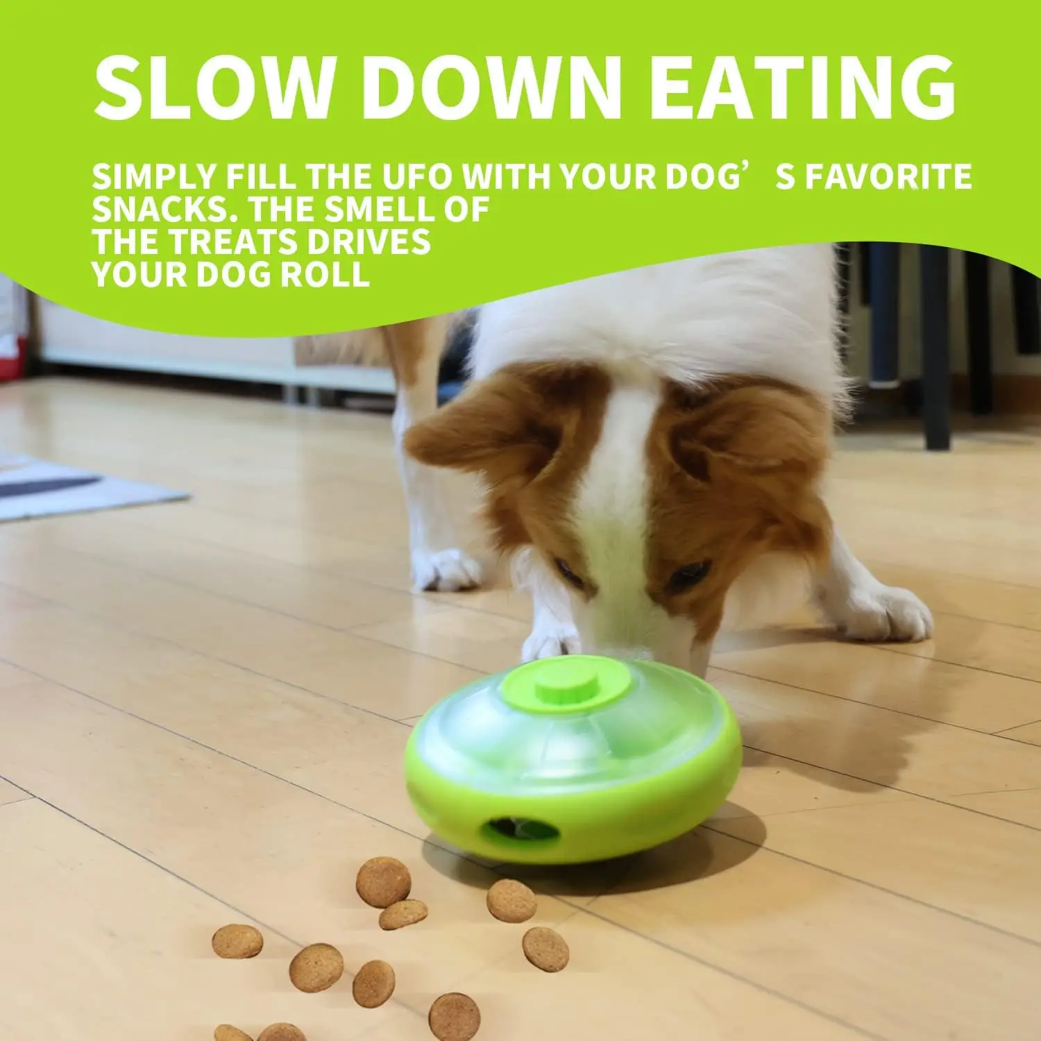 AFP Pet Mind Stimulating Food Game UFO Durable Interactive Treat Dispenser  Puzzle Maze Enrichment Wobble Toy For Dogs - Buy AFP Pet Mind Stimulating  Food Game UFO Durable Interactive Treat Dispenser Puzzle