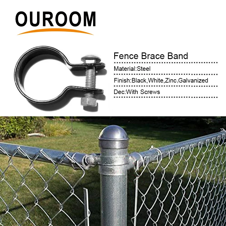 Закрытие ворот/шарнир/защелка/колесо консольного ворота оцинкованная Цепь Звено Забор аксессуары фитинги