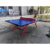 Standard outdoor pool table (no brand)