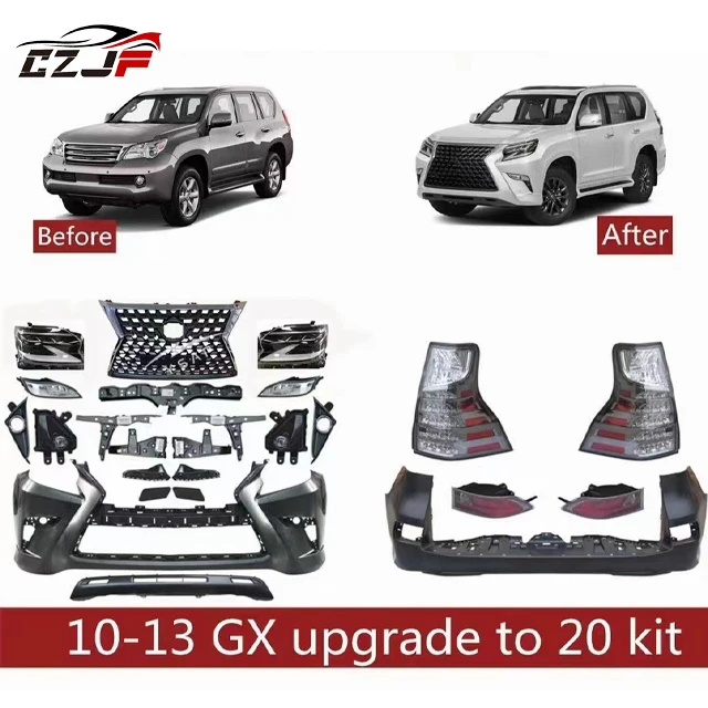 External Full Body Kit Set For Lexus 201013 Gx460 Upgrade To 2020