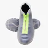 Transparent white (green zipper version) - m