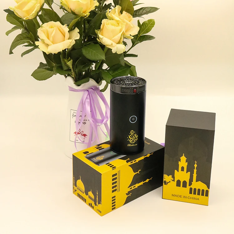 2021 Middle East Arabic Letters Cone Incense Burner Car Luxury Electric Portable Electronic Censer