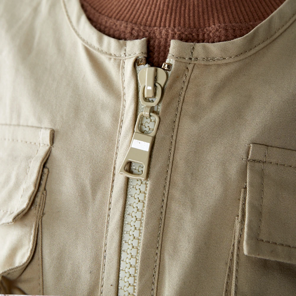 Baby Boy Jogging Suit Kids Tracksuit Cargo Pants 3d Pockets Tracksuit