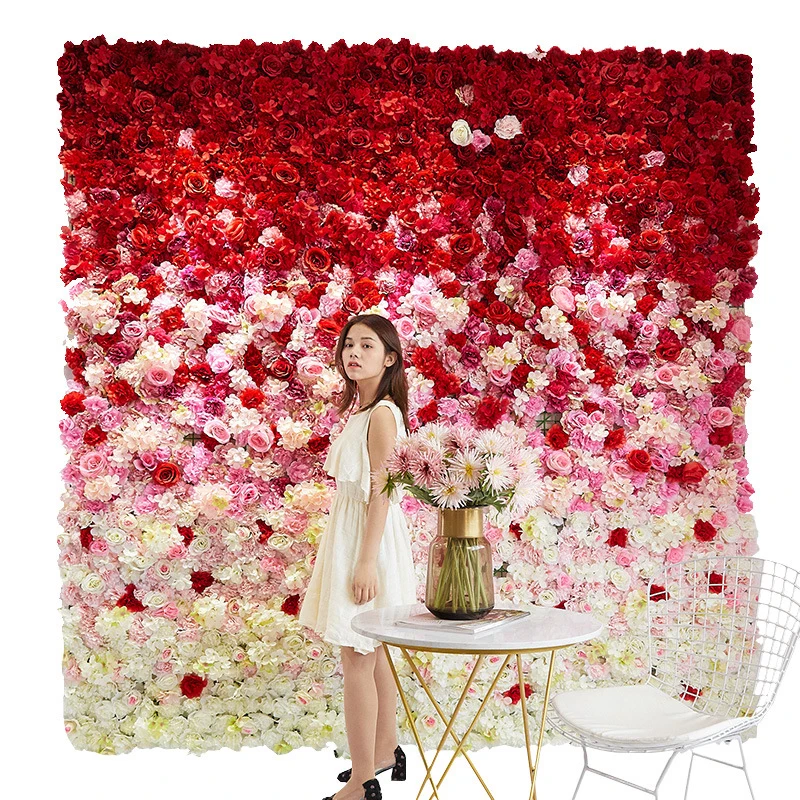 Mur De Fleurs Faux Rose Flower Wall Wedding Background Decoration - Buy Mur  De Fleurs,Flower Wall Wedding,Flower Wall Decor Product on 