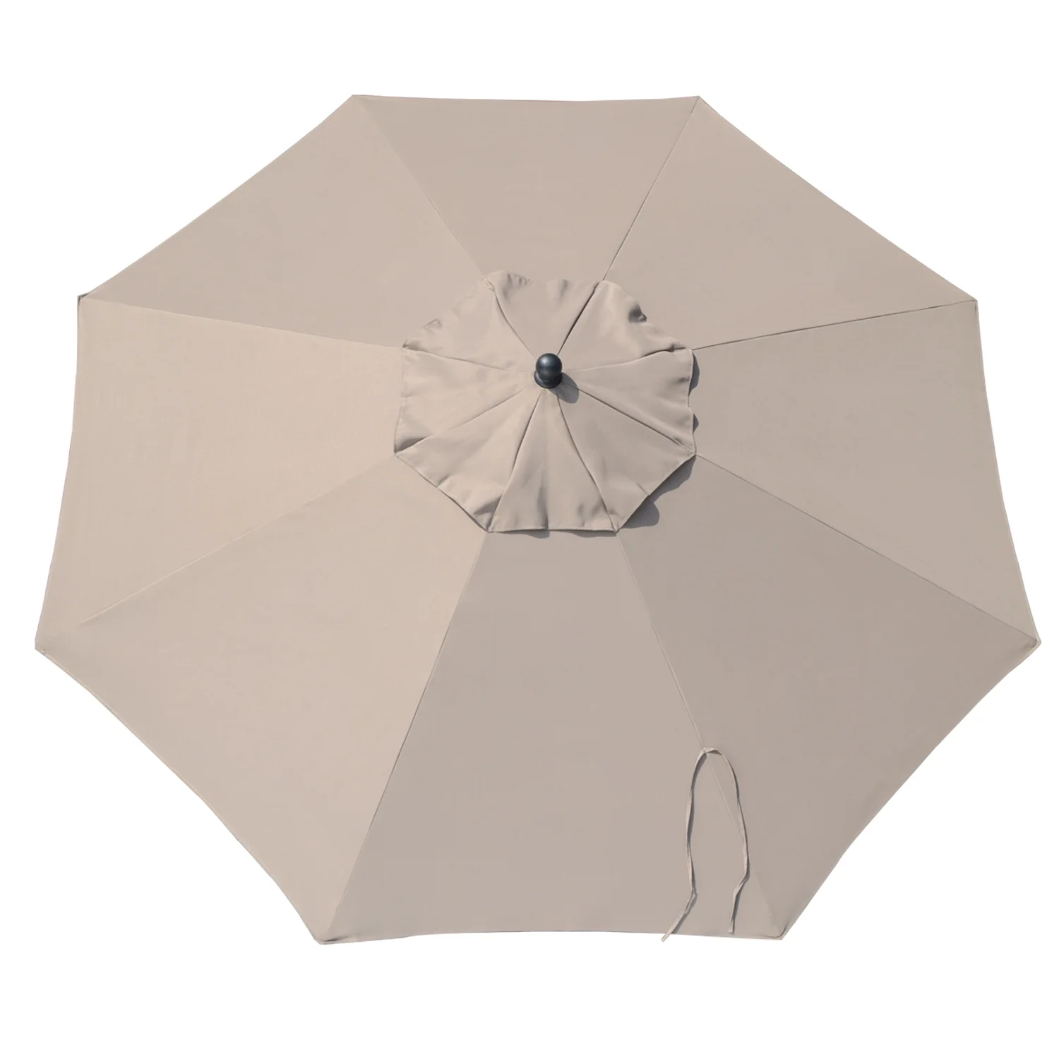 10ft Waterproof Outdoor Garden Patio Umbrella With Push Button Tilt And