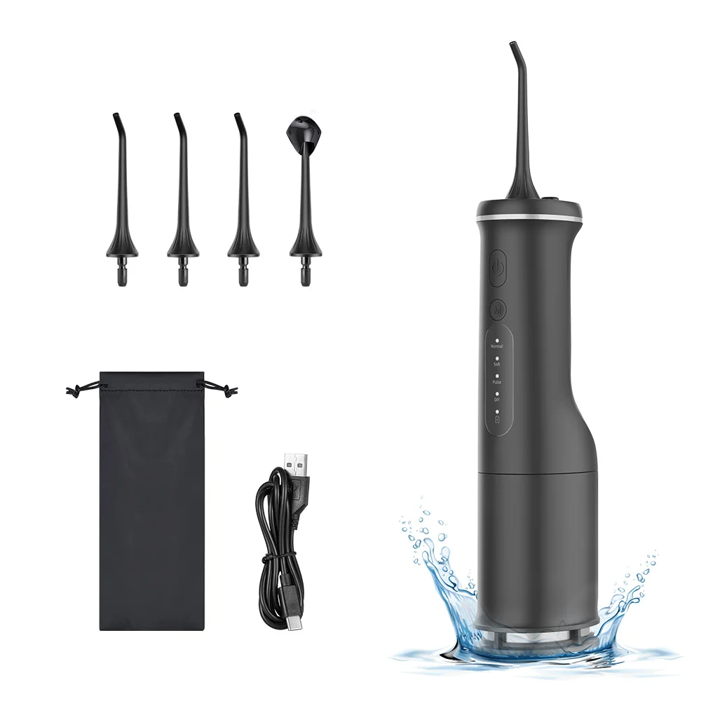2023 New Improved Movement Low Noise Electric Floss Dental Plaque Cleaning Water Jet