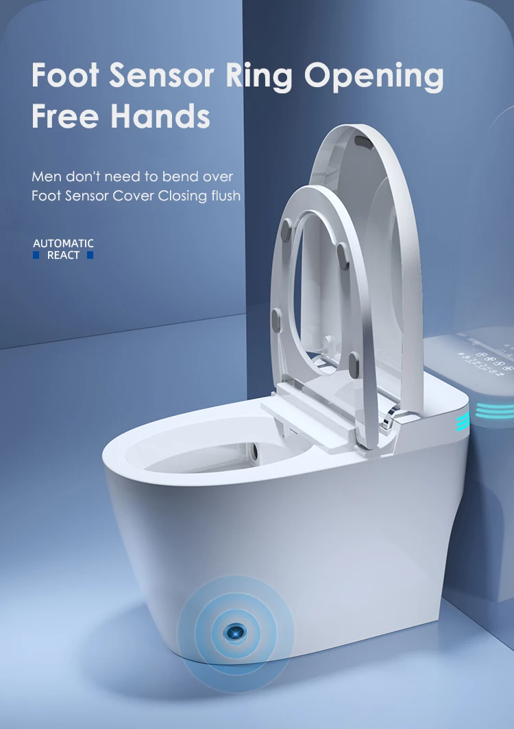 product new design intelligent toilet one piece water closet automatic toilet bowl ceramic smart intelligent wc smart toilet-15