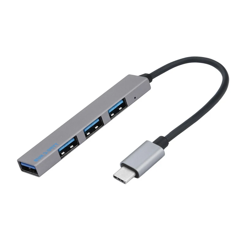 Aluminum Usb-c To 4 Port Usb-a Hub Aluminium Alloy 4-in-1 Type C Adapter Hub 4 In 1 Usb Hub - Buy Type C 4 In 1 Type-c Cable Hub Usb 3.1 Hub 4 Port Usb Tipo C,4-in-1 Usb Hub Silver Laptop Type C 4 Port 3.0 Usb Hub,Usb Hub 4 Port Pric Type Usb C 3.1 Otg Hub Cable 4 Port