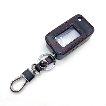 Leather key bag suitable for Starline A92 A94 A95 V63 T94 folding car flip remote alarm folding keychain box cover new box