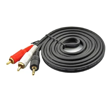3/3.5 RPM dual Lotus audio cable 3.5mm stereo