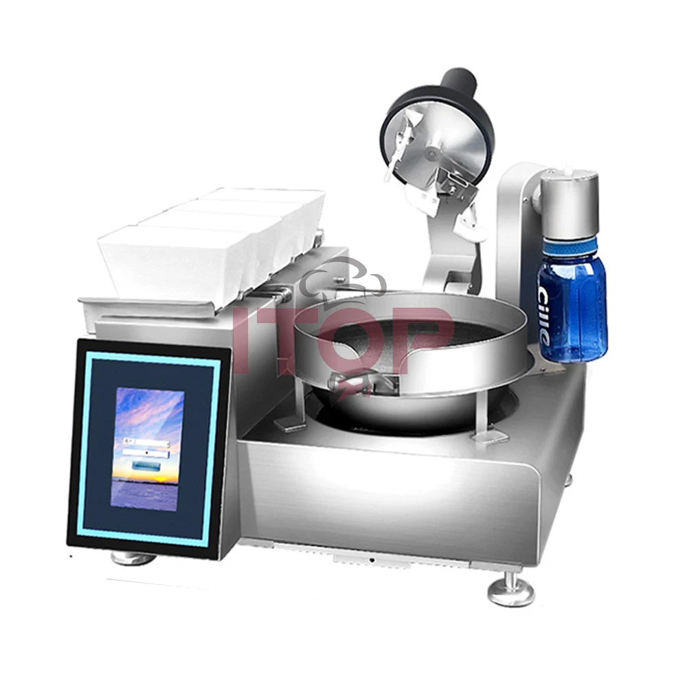 Restaurant Auto Cooking Machine Stir Fryer Healthy and Safety Rotating Automatic Wok Cooking Machine Fry Fried Rice Machine