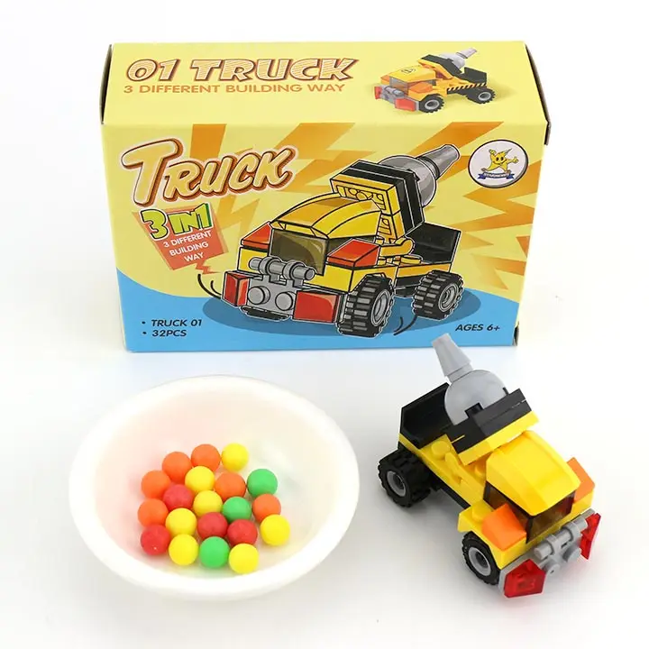building block toys candy