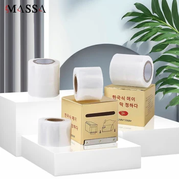 MASSA Clear Eyebrow Barrier Film Eyebrow Tattoo Accessories Plastic Wrap Cover Preservative Film for Permanent Makeup Tool