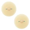 Copricapezzoli beige con piercing olografico