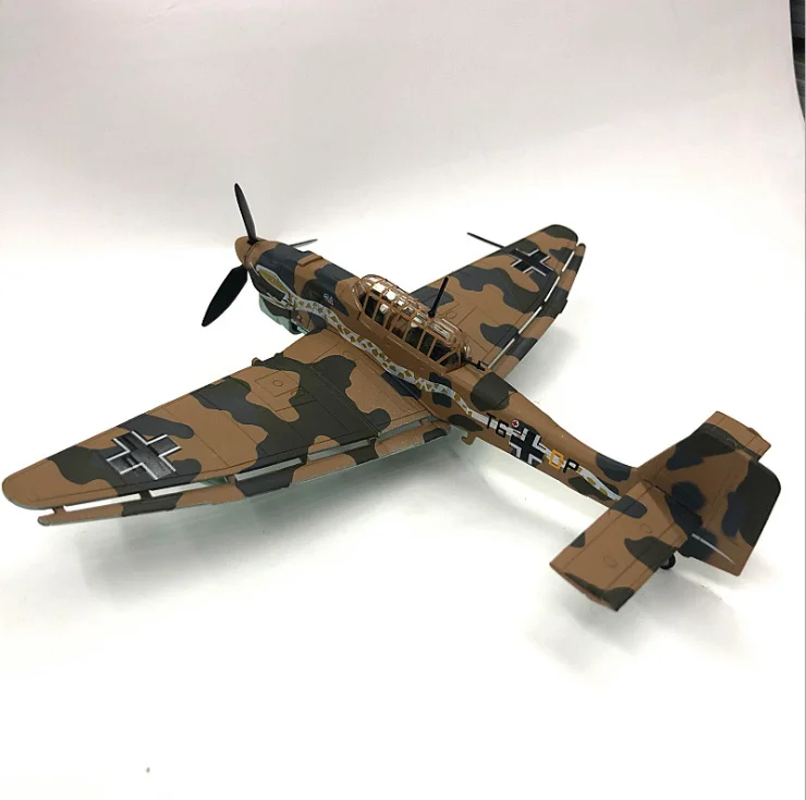 ZFmodel 1:72ドイツ第二次世界大戦の急降下爆撃機StukaJU87