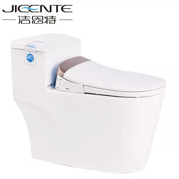 E2100 U Shape Sanitary Ware Remote Control Bidet Smart Toilet