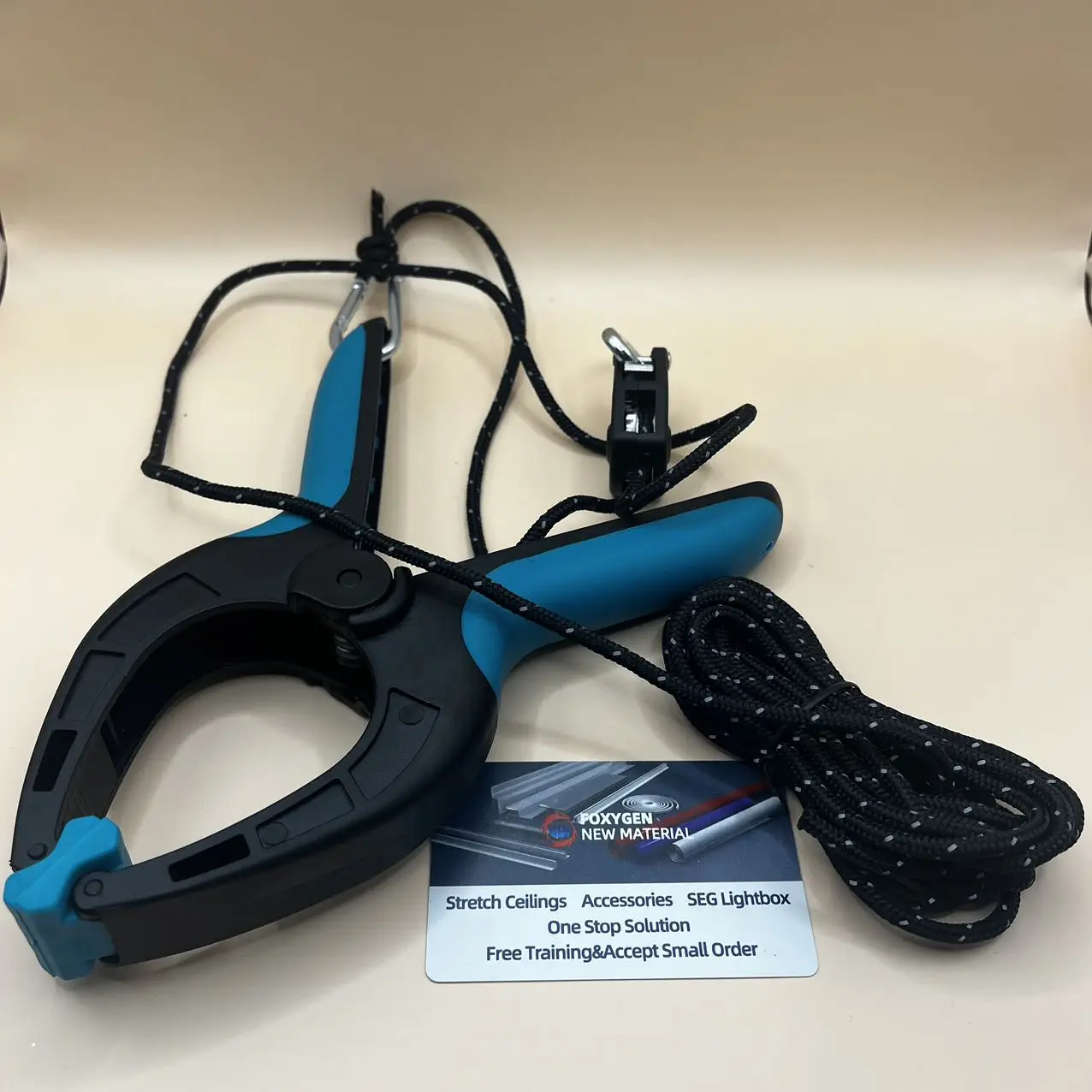 Installation Tools Length 4M Stretch Ceiling Accessories Corner Clamp